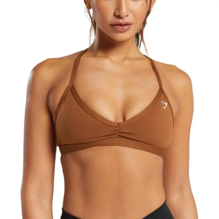 GYMSHARK Sports Underwear Women's Copper Brown-1