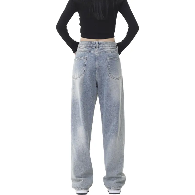 RAMPAGE Jeans Unisex Vintage Blue-14