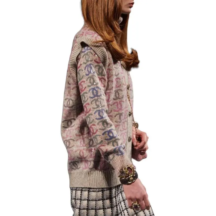CHANEL FW22 Sweater Women's Pink-1