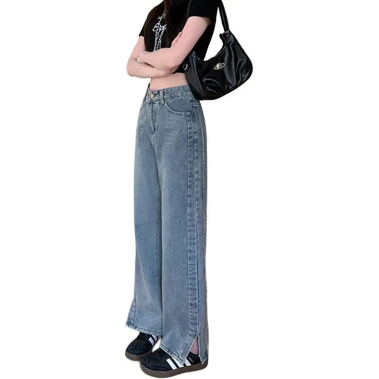 Mu Xiao Xin Jeans Women's Blue-4