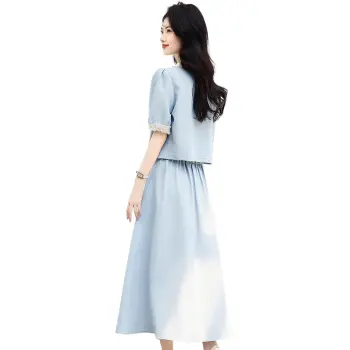 XINFEIYU Two Piece Skirt Sets Women's