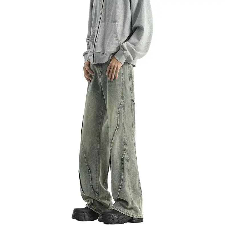WELTER EXPERIMENT Jeans Unisex Vintage Blue-3