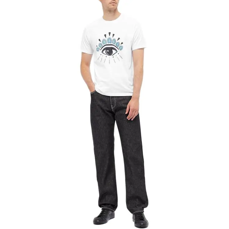 KENZO T Shirts Men White-1