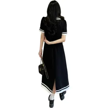 KEAB Two Piece Skirt Sets Women's Black
