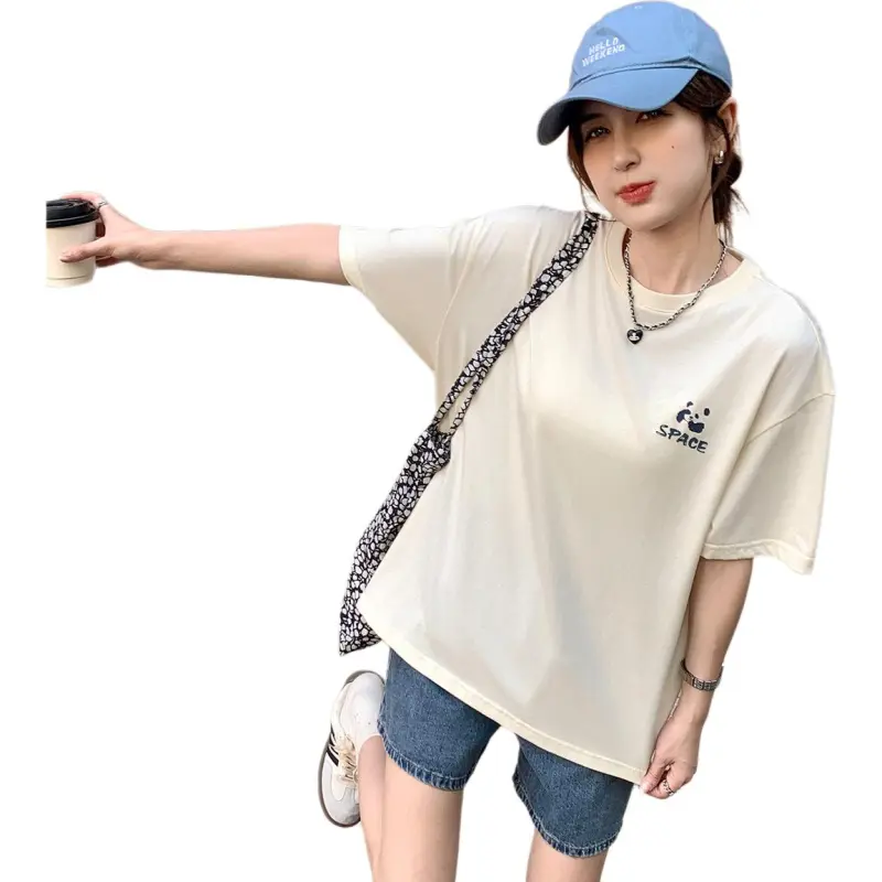 Tonlion Regular T Shirt Women's-3