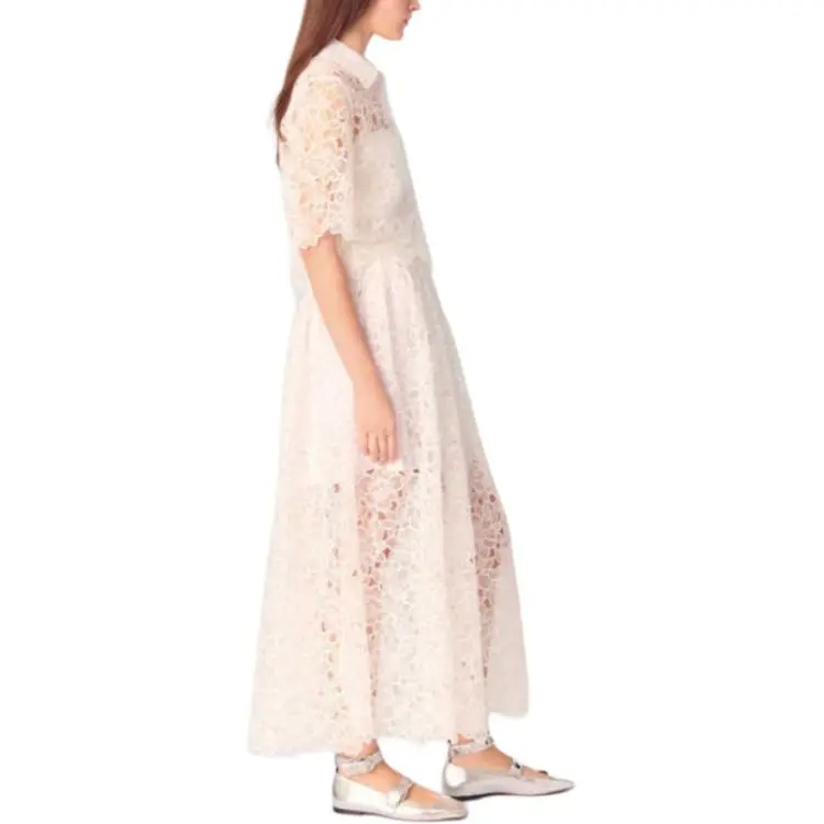 Maje Floral lace Shirt-3