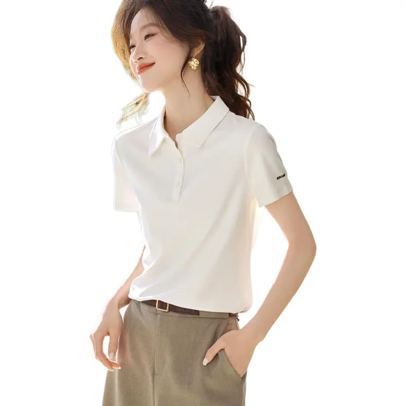 Mo Han Yi Mei Shirt Women's White-1
