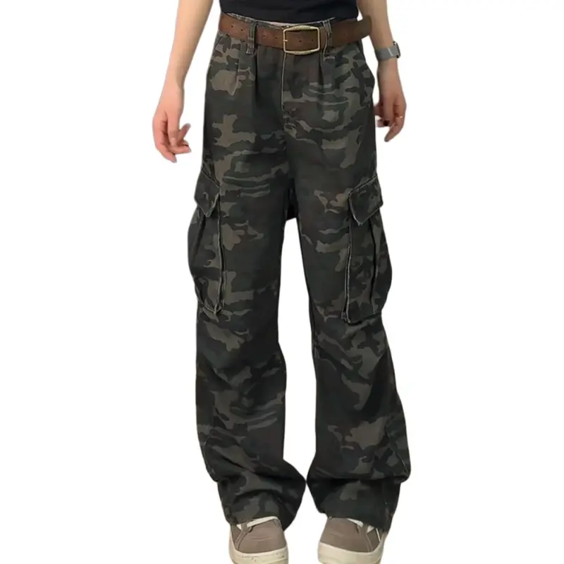 KWER Jeans Unisex Camouflage-1