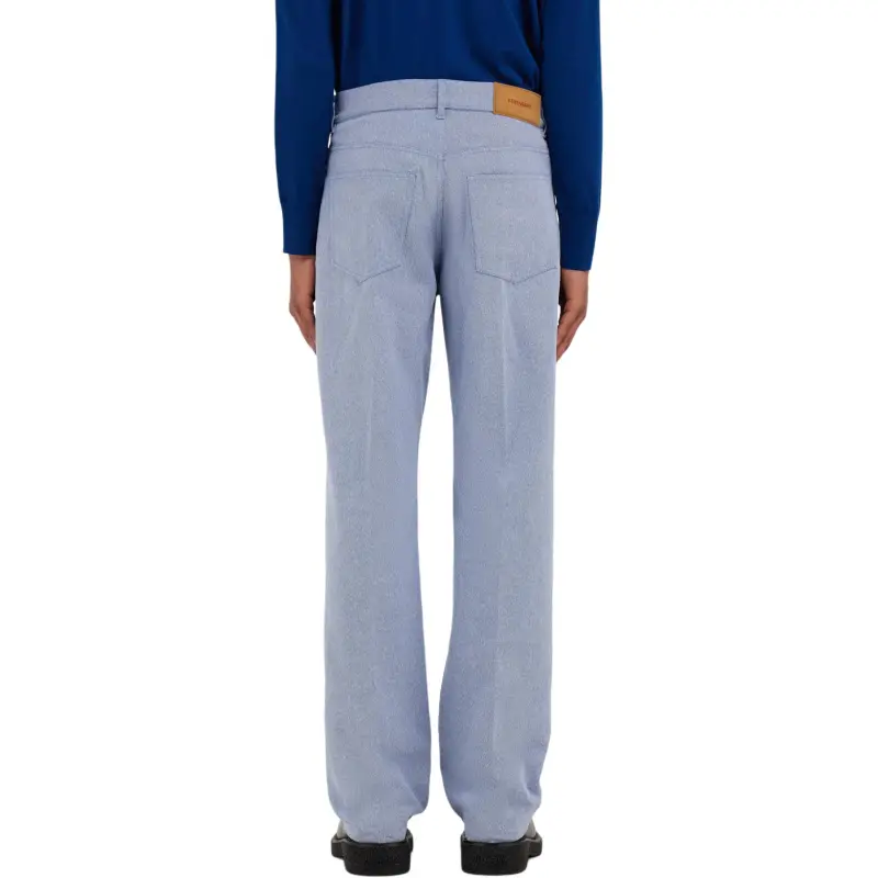 Ferragamo Straight Leg Trousers-3