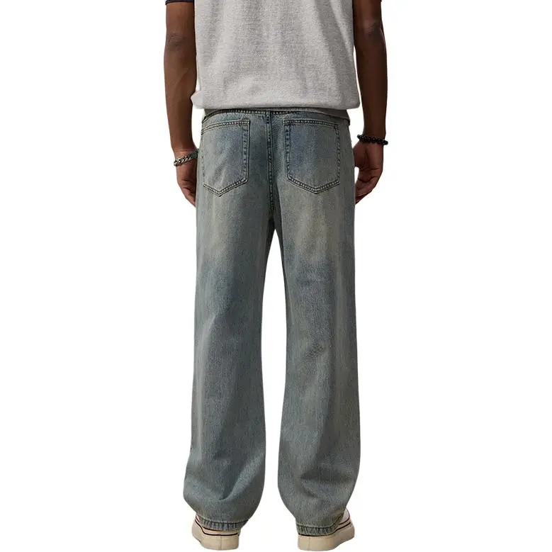 SONGS ALONG Jeans Unisex Light Blue-1