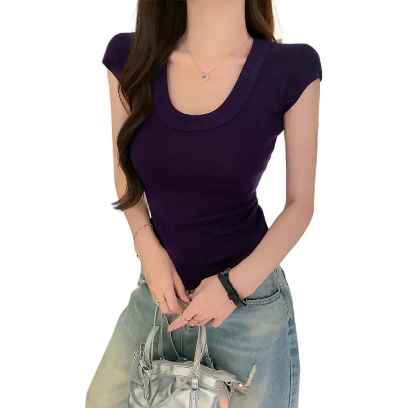 Dior Beauty Set in Sleeve T Shirt Women's-29