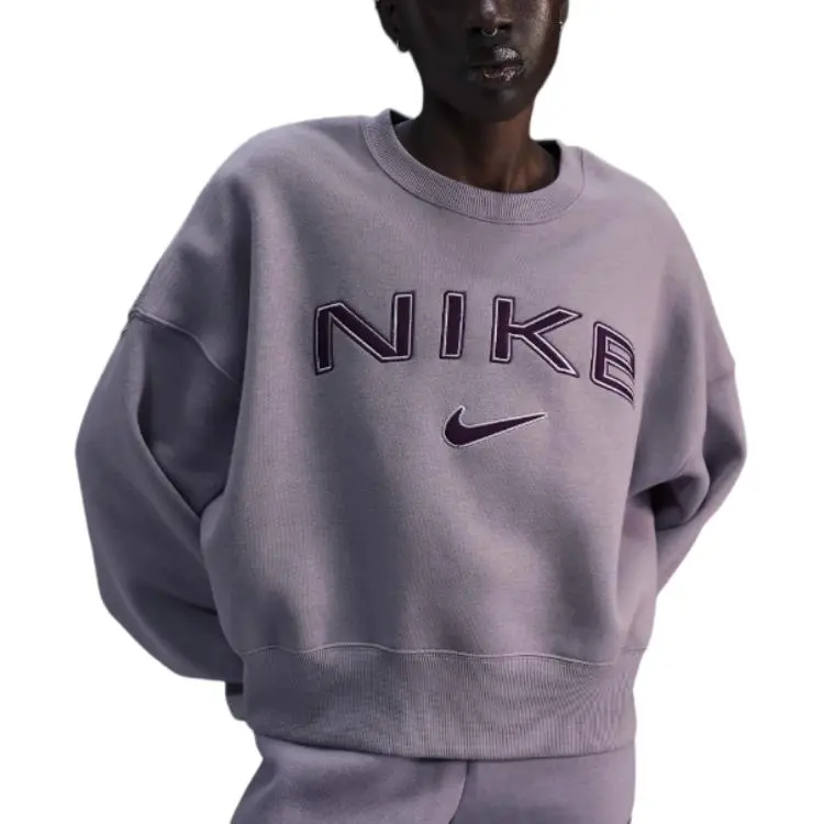 Nike Sportswear Phoenix Fleece Women's Over-Oversized Crew-Neck Logo Sweatshirt-1