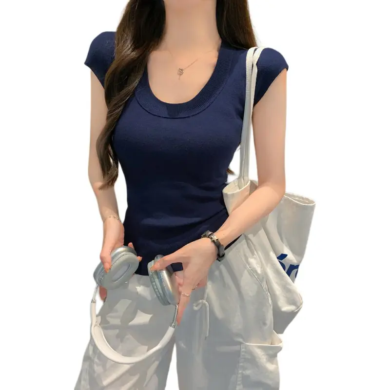 Dior Beauty Set in Sleeve T Shirt Women's-25