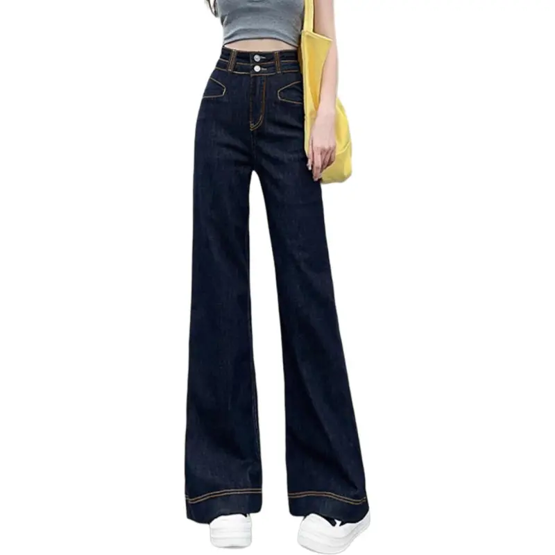 Weixi Jeans Women's Dark Blue-2