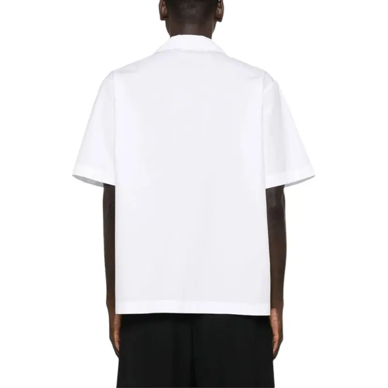 Valentino Logo Plaque Short Sleeved Shirt-3