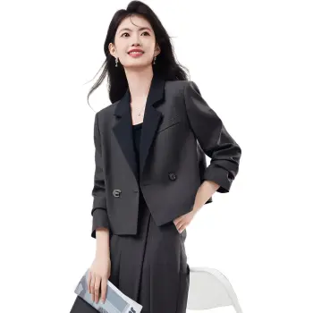XINFEIYU Jacket Women's Dark Gray