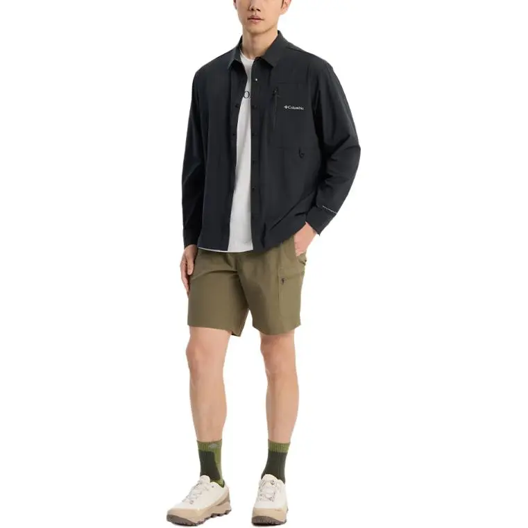 Columbia Transit SS25 Shirt Men's Black-1
