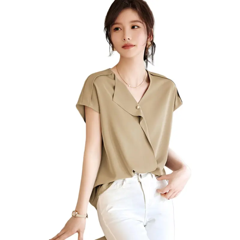 XWI SS24 Shirt Women's Yellow Green-2