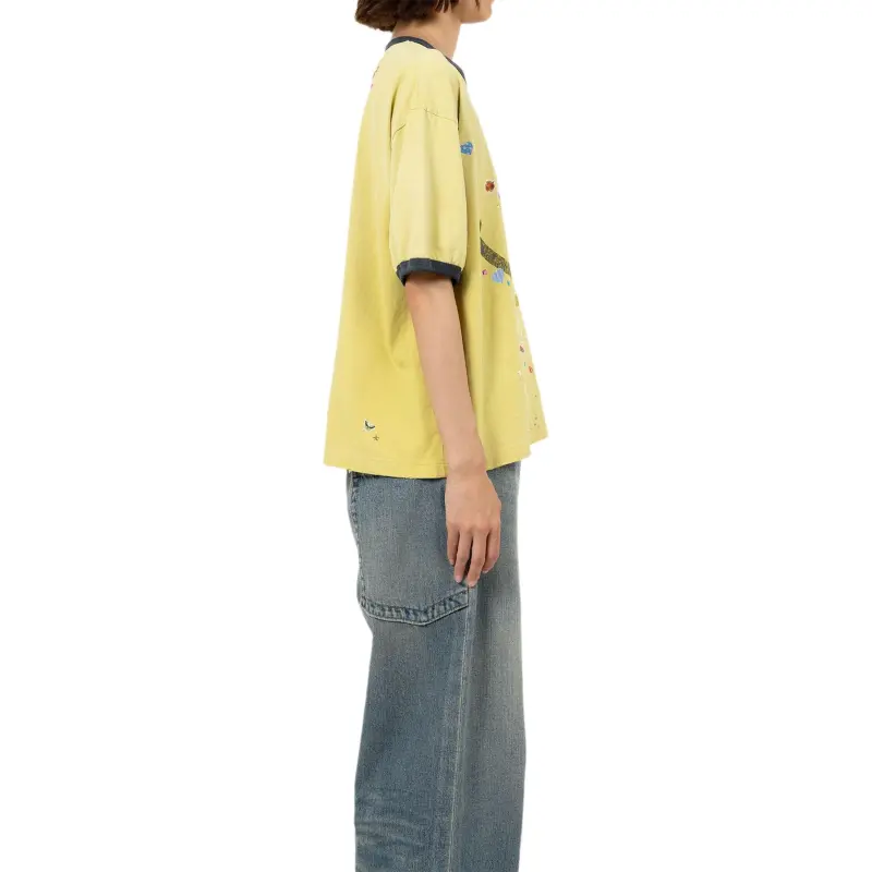 Maison Mihara Yasuhiro Smiley Face print T shirt-4
