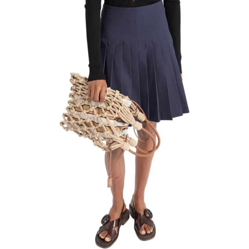 PRADA Pleated Mini Skirt-3