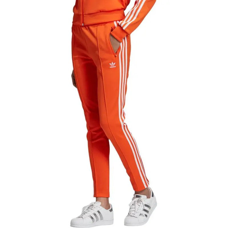 Adidas Originals Adicolor Sports Pants Women's Orange-5