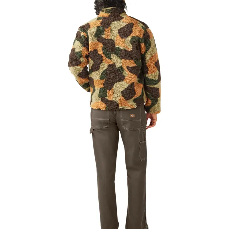 Dickies Velvet-feel Coat Men's Green-1