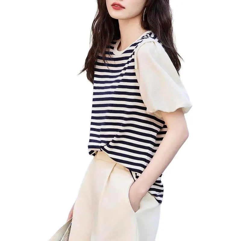 The Temptation Of The Muse Lantern Sleeve T Shirt Women's-3