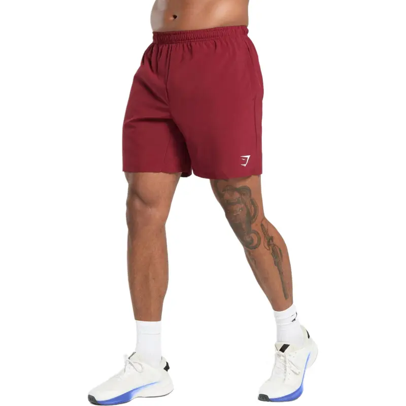GYMSHARK Arriva Casual Shorts Men's Red-2