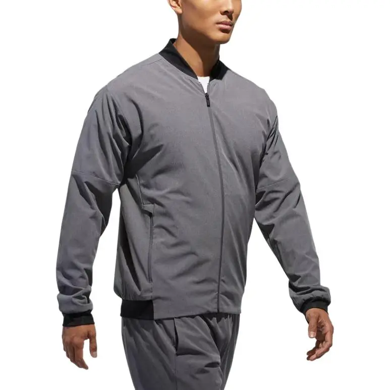 Adidas Jacket Men's Basic Heather Gray-3
