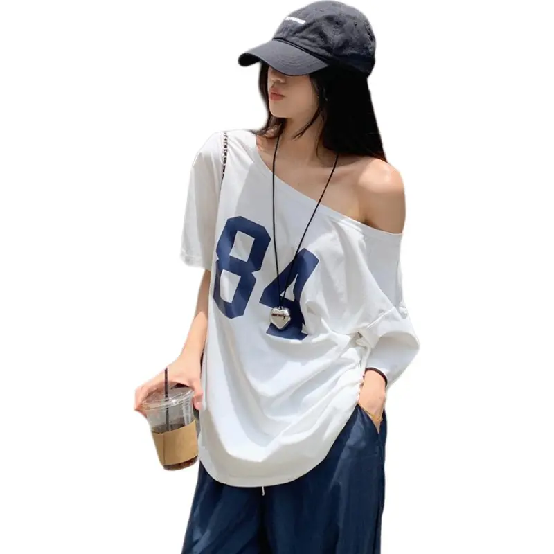 Mu Xiao Xin T Shirts Women's White-3