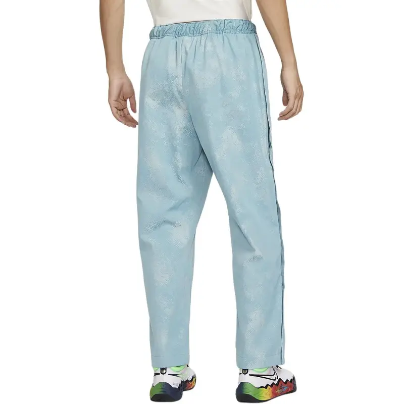 Nike Casual Pants Men's Denim Blue Green-2
