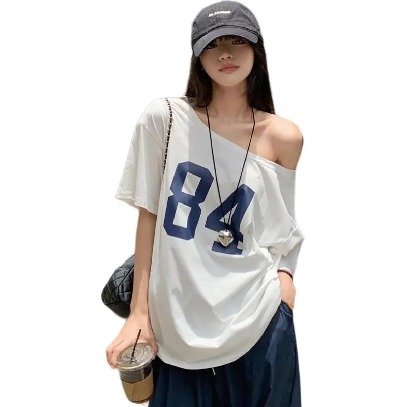 Mu Xiao Xin T Shirts Women's White-2