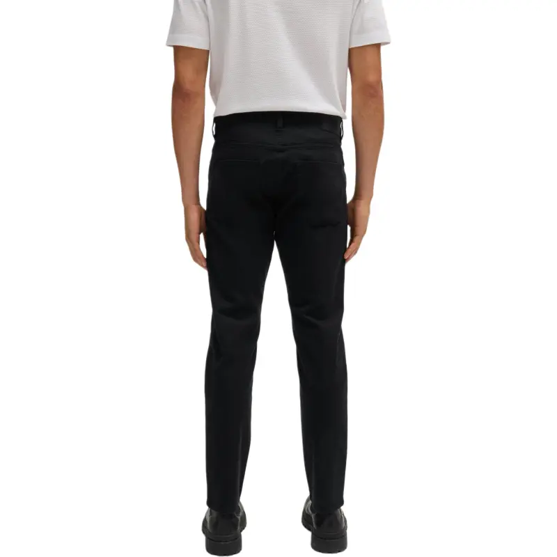 HUGO BOSS FW24 Casual Pants Men's Black-3
