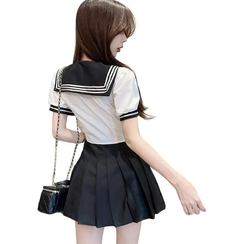 Mu Xiao Xin Two Piece Skirt Sets Women's-1