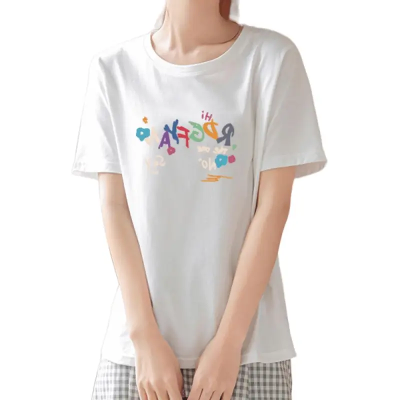 Fele.d T Shirts Women's White-3