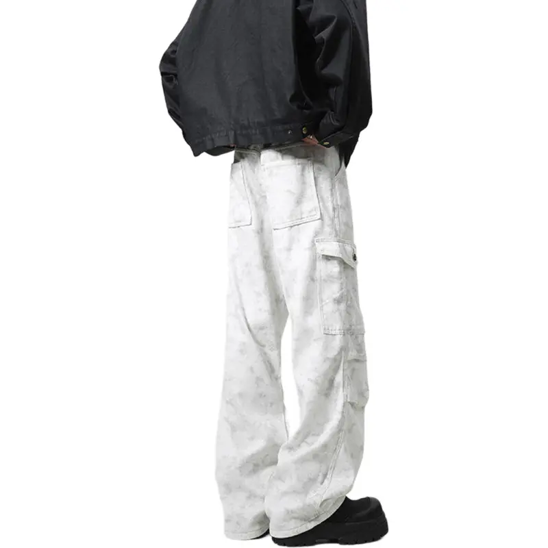 T IRA Jeans Unisex Dirty White-1