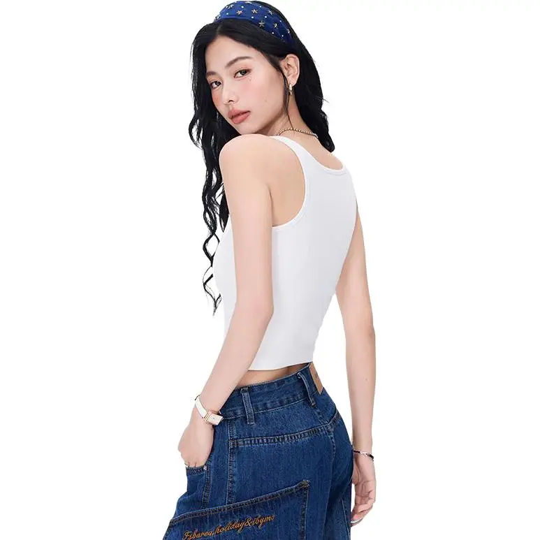 FOREVER 21 Camisoles Women's White-1