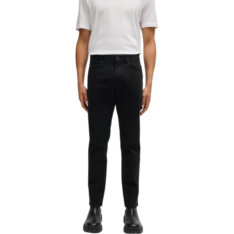 HUGO BOSS FW24 Casual Pants Men's Black-2