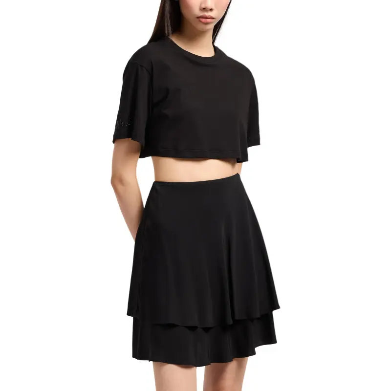 ARMANI EXCHANGEAE Crop Top Women's Black-3