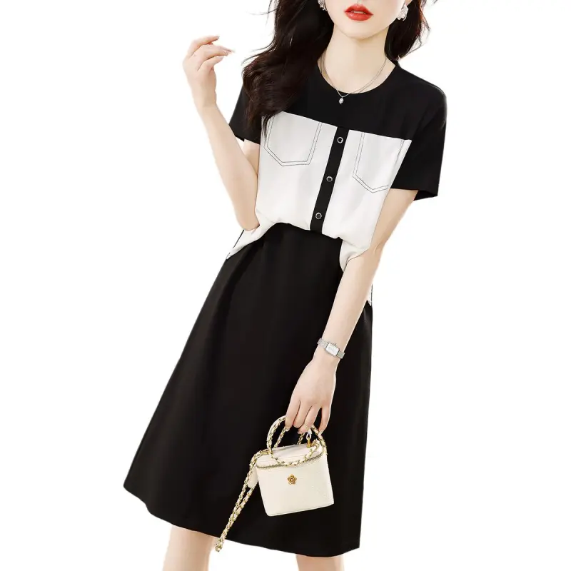 The Temptation Of The Muse Short Sleeved Dress Women's-2