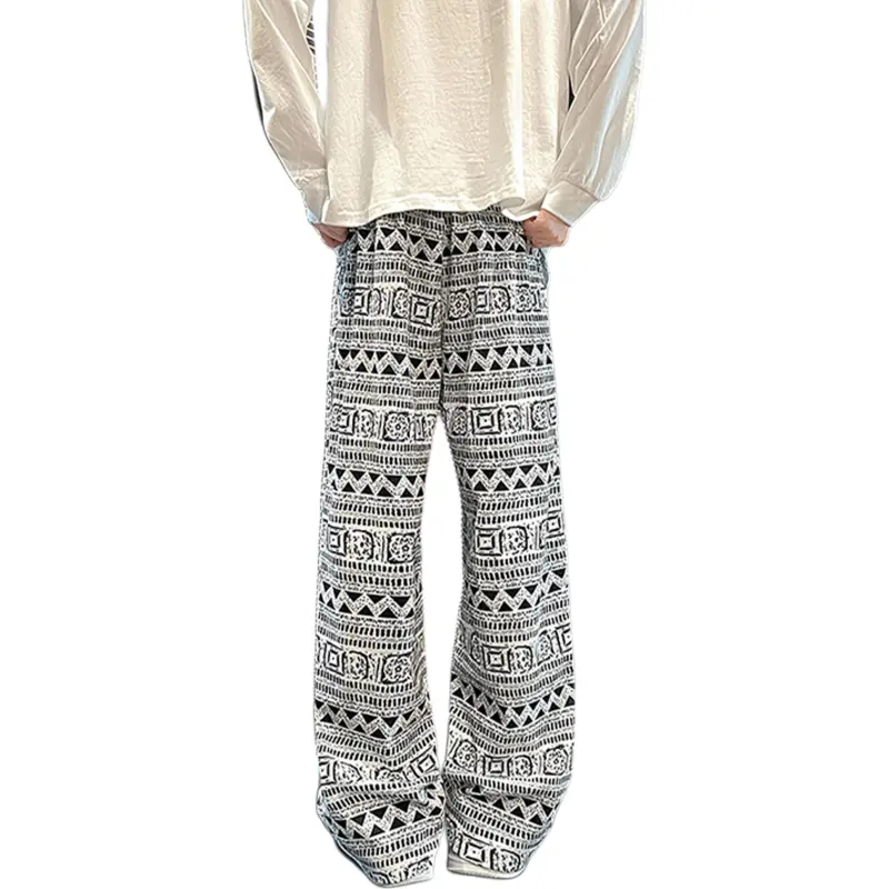 ACUOD BY CHANU Casual Pants Unisex White-0
