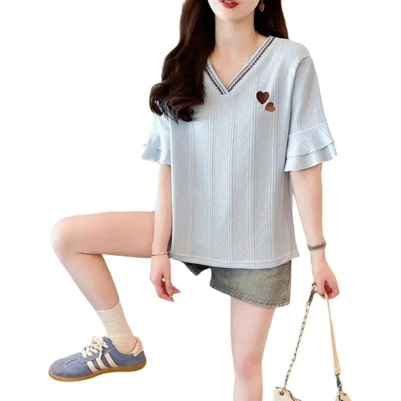 KAISER Drop Shoulder Sleeve T Shirt Women's-2