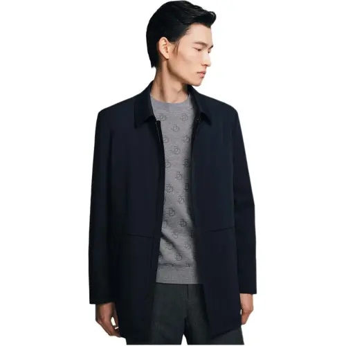 JODOLL Coats Men Dark Blue