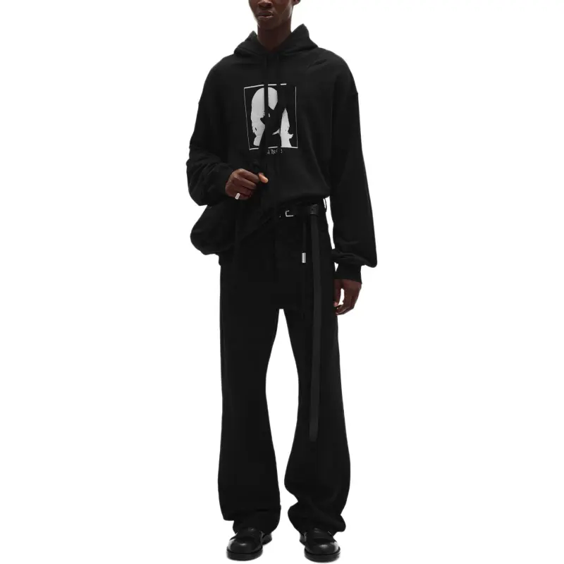Ann Demeulemeester SS25 Sweatshirt Men's Black-3