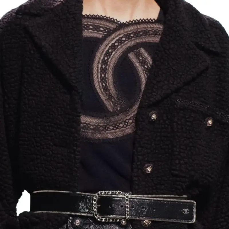 CHANEL FW24 T-Shirt Women's Black-4
