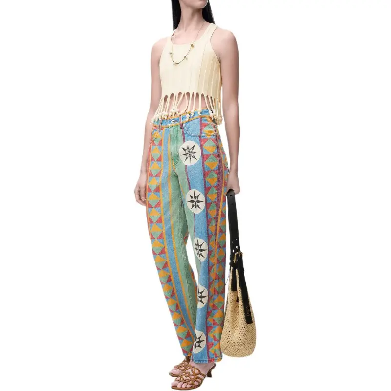LOEWE Paula's Ibiza SS25 Tank Top Women's Beige-3