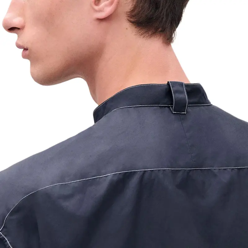 HERMES Marius Shirt Men's Dark Blue-5