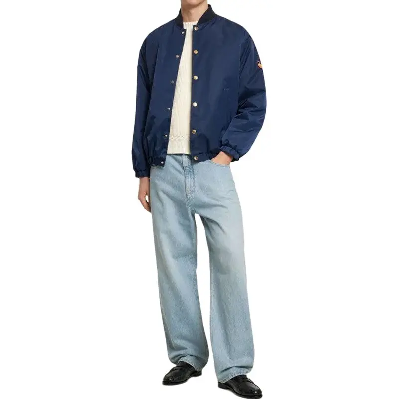 BALLY Band collar Bomber Jacket-2