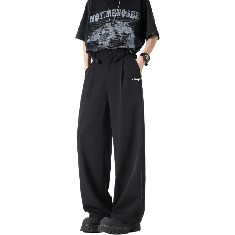 Jeep Suit Trousers Unisex Black-1