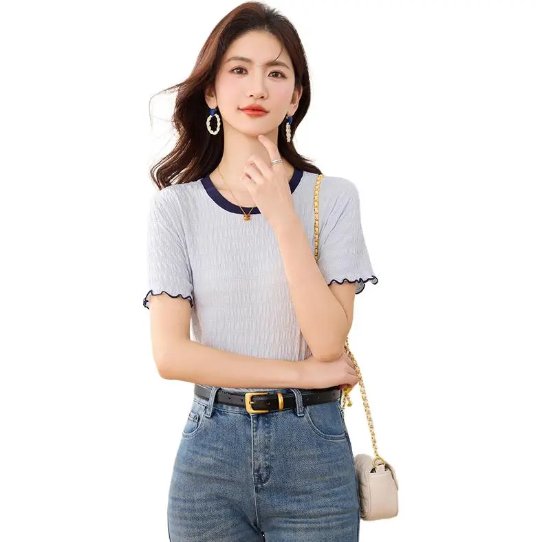 La Chapelle Knitwear Women's Blue-2